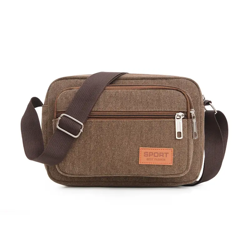LYS Bag กระเป๋าสะพายไหล่ ผ้าแคนวาสลำลองหลาย สำหรับผู้ชาย จุของได้เยอะ SPORT