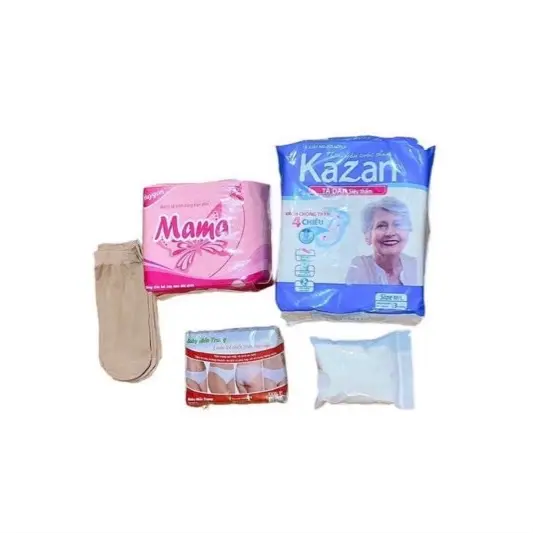 Sét đồ phụ kiện đi sinh cơ bản cho mẹ bầu