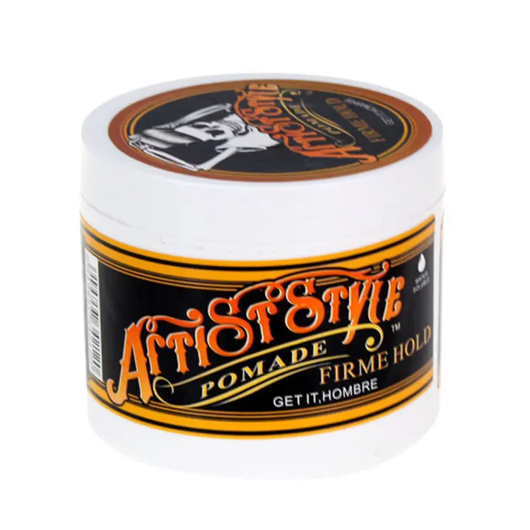 Hair Pomade Strong Style Restoring Pomade Hair Wax Skeleton Cream Slicked Oil Mud Keep Hair Men Oil Eco Gel Hair Gel for Men