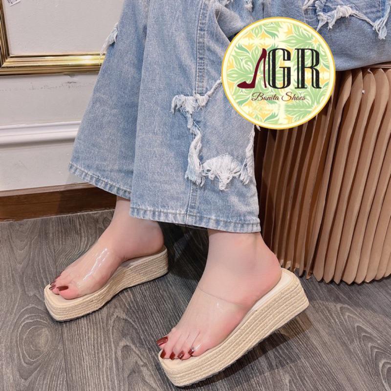 Dép xuồng mica bản ngang đế cối cao cấp 5 phân - BMC07