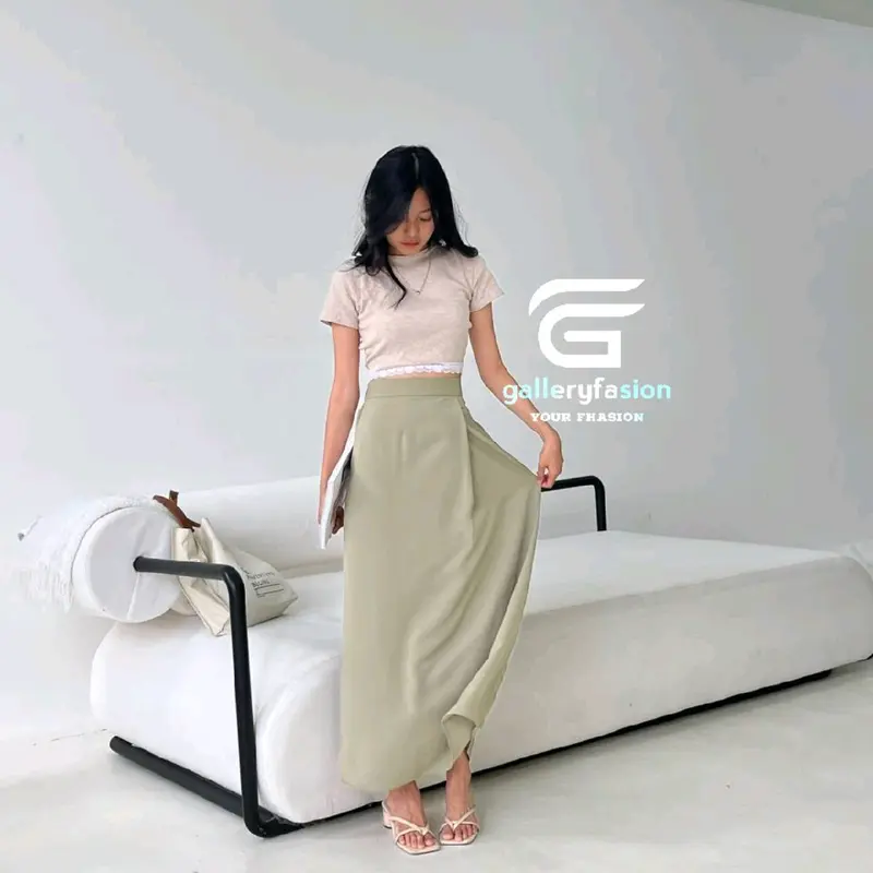 Rok Wanita Yoora Skirt | A-Line Maxi Skirt | Raya Collection 5