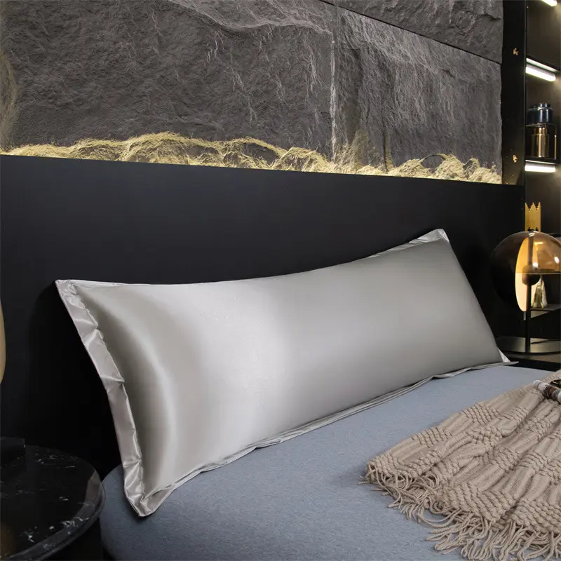 100% Waterproof Long Pillowcase Silk Satin Bloater Cover