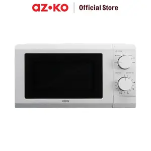 AZKO Kris 20 ltr Microwave Low watt - Putih Penghangat Pemanas Makanan Serbaguna Pemanggang Mikro Elektrik Food Heater Elektronik Dapur Perlengkapan Masak