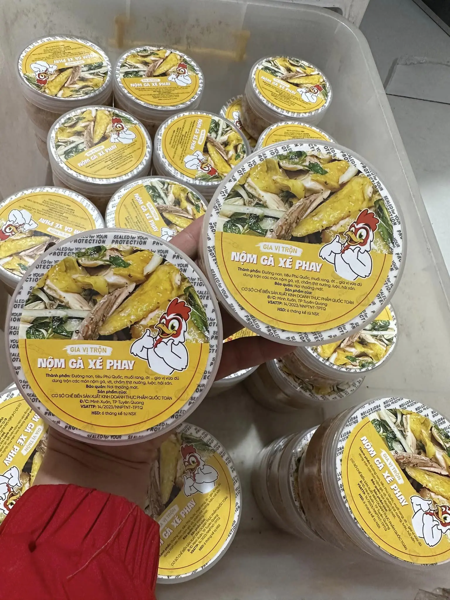 Gia Vị Trộn Nộm Gà Xé Phay