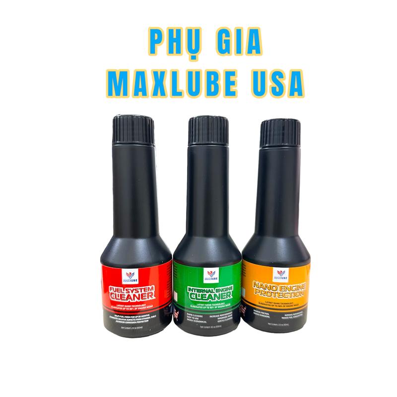  Dầu Phụ Gia MAXLUBE USA  Súc Động Cơ Vệ Sinh Buồng Đốt Nano Nhớt  Dầu hỗ trợ xe máy 