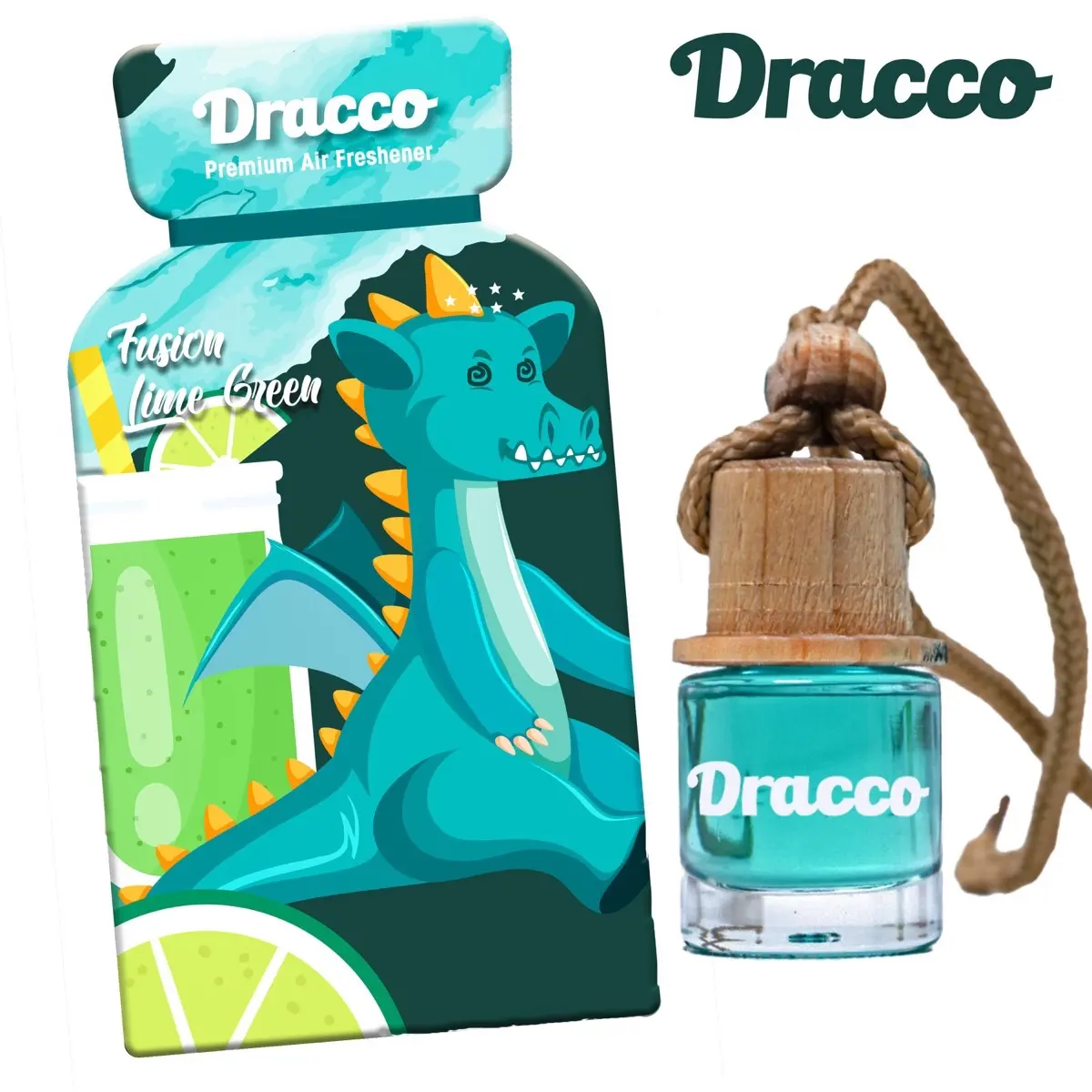 Parfum Mobil, Pengharum Mobil Dracco - Fushion Lime Green car