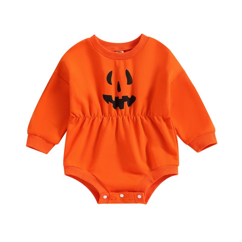 Baby Halloween Sweatshirt Jumpsuit Long Sleeve Pumpkin Print TikTok baby-halloween-sweatshirt-jumpsuit-long-sleeve-pumpkin-print-tiktok