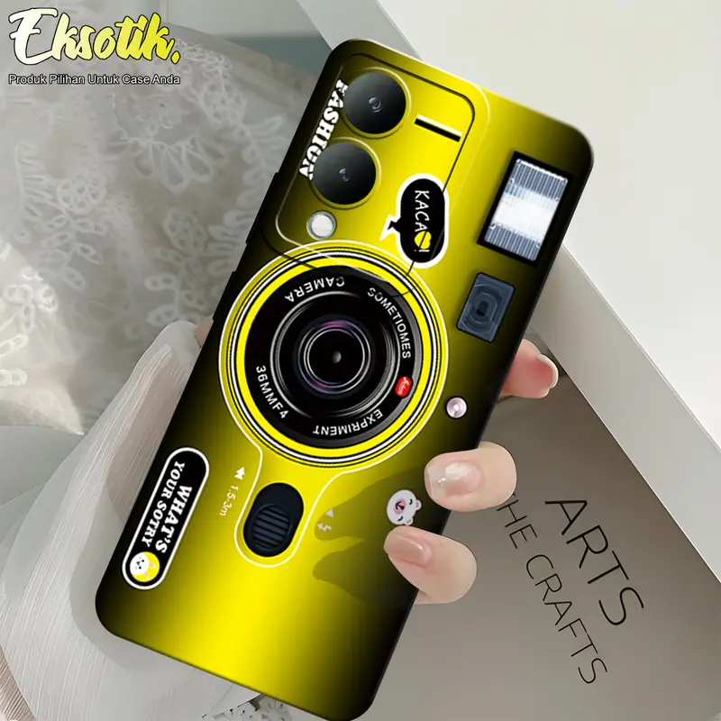 Case Viv* Y17s - Eksotik.id - Casing Viv* Y17s - Softcase Bahan Lentur - Aksesori Ponsel - PelindungHp - Silikon - CoverHp - MikaHp - Kesing - TPU - Case Terbaru 4