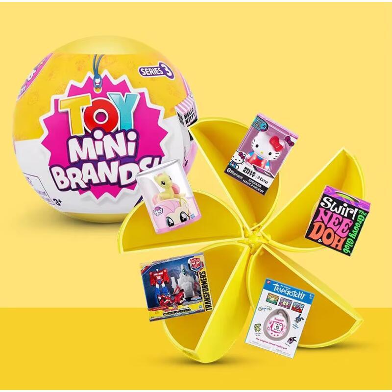 Product Introduction of 5 Surprise Zuru Brands Toys Mystery Bd Box Series 3 Kittyball Miniature Mini Dolls Toy 8