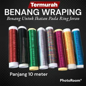 BENANG WRAPING Untuk Ikat Ring Joran tegek jig