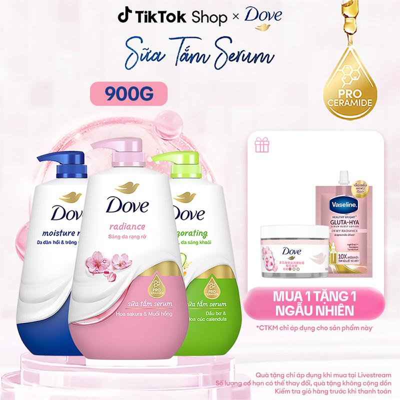Sữa Tắm Serum Dove Pro-Ceramide Giúp Da Đàn Hồi Và Căng Bóng 900g [1]