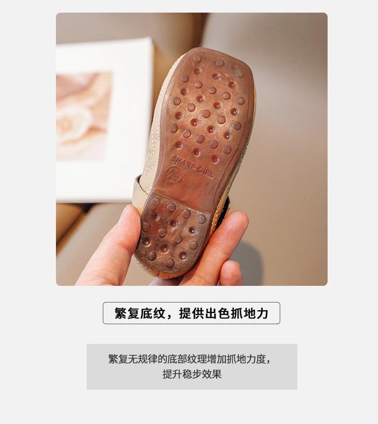 Product Introduction of Giày Da Cho Trẻ Em, Giày Cao Gót Cắt Thấp Mới, Phong Cách Phương Tây, Giày Cưới Cho Bé Gái, Thích Hợp Cho Mùa Xuân Và Mùa Thu, Giày Công Chúa Nơ Cho Bé Gái 4