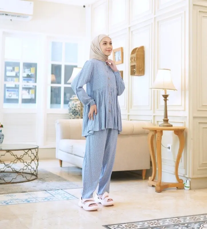 Gamila piyama | oneset piyama busui Rayon Viscose Setelan | by koncoturuu 4