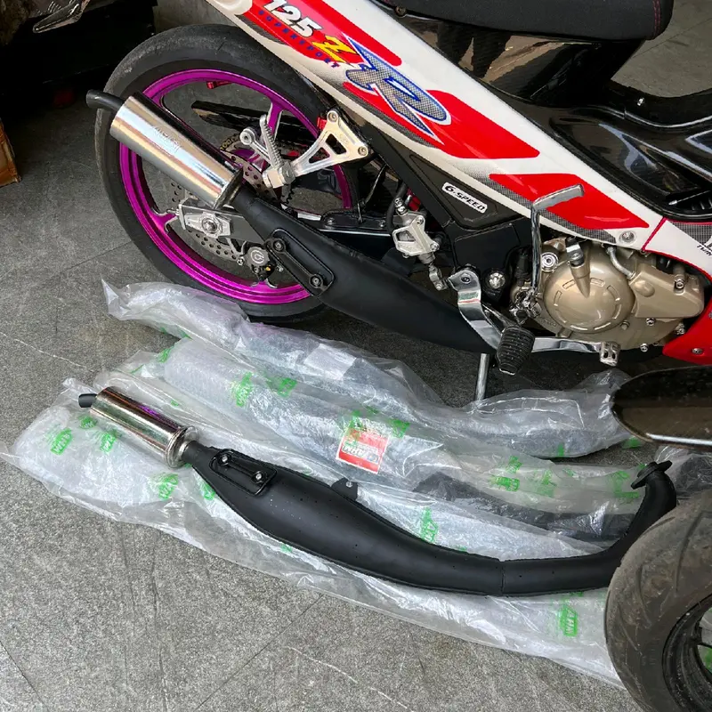 KNALPOT AHM MALAYSIA DAN AHM LOKAL YAMAHA 125Z 125ZR 3