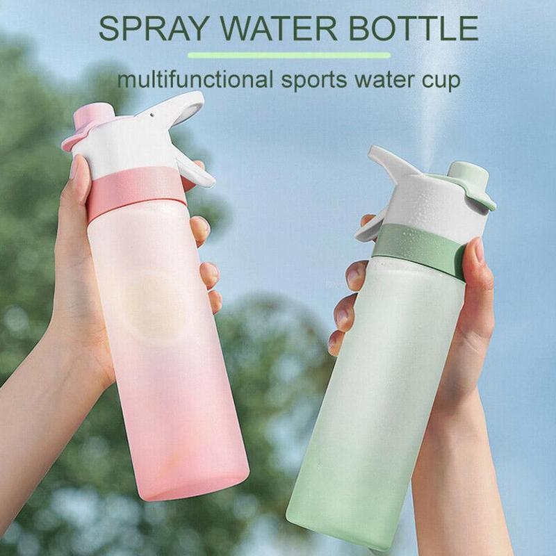 Product Introduction of 650ml Large Capacity Spray Water Bottle Portable Outdoor Sport Fashion Cute Drinking Plastic Bottles 28