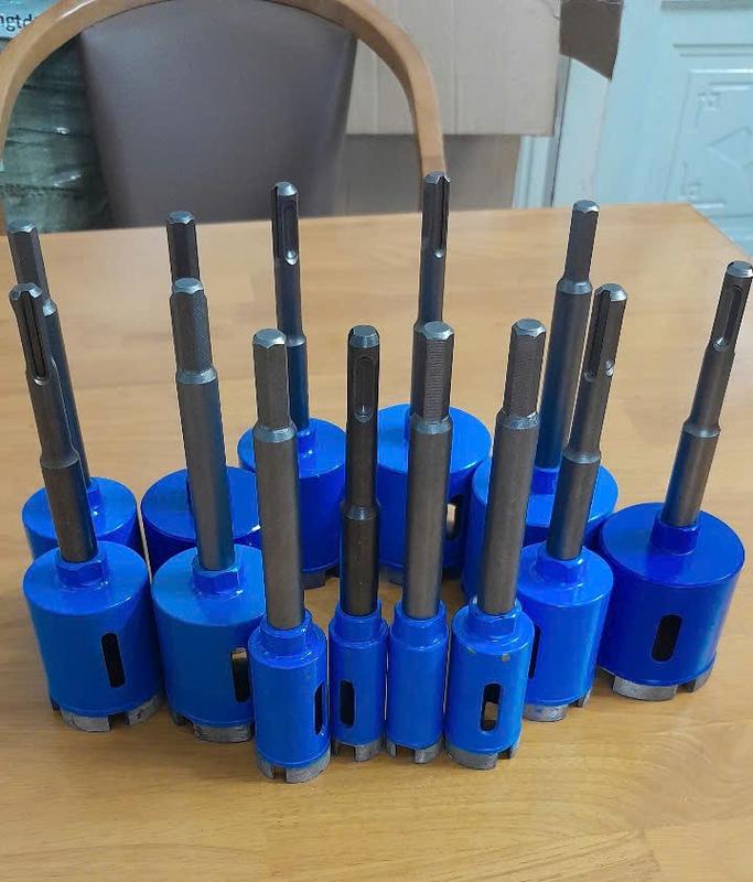 Mũi khoan rút lõi cao cấp phi 60,55,50,40,35,30,28,25,22 - Me hợp kim - Tổng dài 19cm