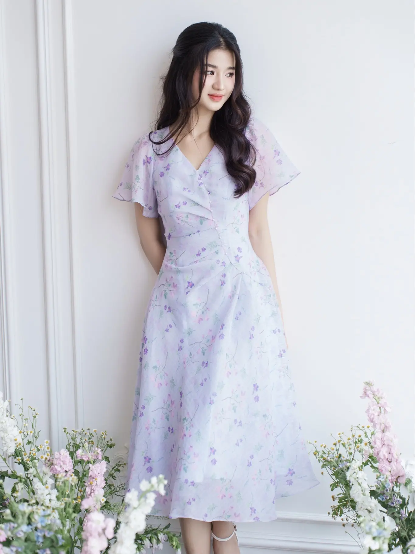TIELA Đầm váy hoa-Jade Dress