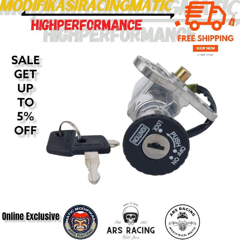 Kunci Kontak Vega r new - Jupiter z Only (Hanya Depan ) Kualitas Terbaik Accessories Motor Motorcycle 0