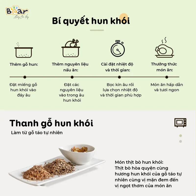 [Tặng Găng Tay Chống Bỏng] Lò Nướng BEAR, Lò Nướng Điện, Lò Nướng Đa Năng, Lò Nướng Thịt Bánh Mì Chống Dính An Toàn 18L DKX-C20R5 6