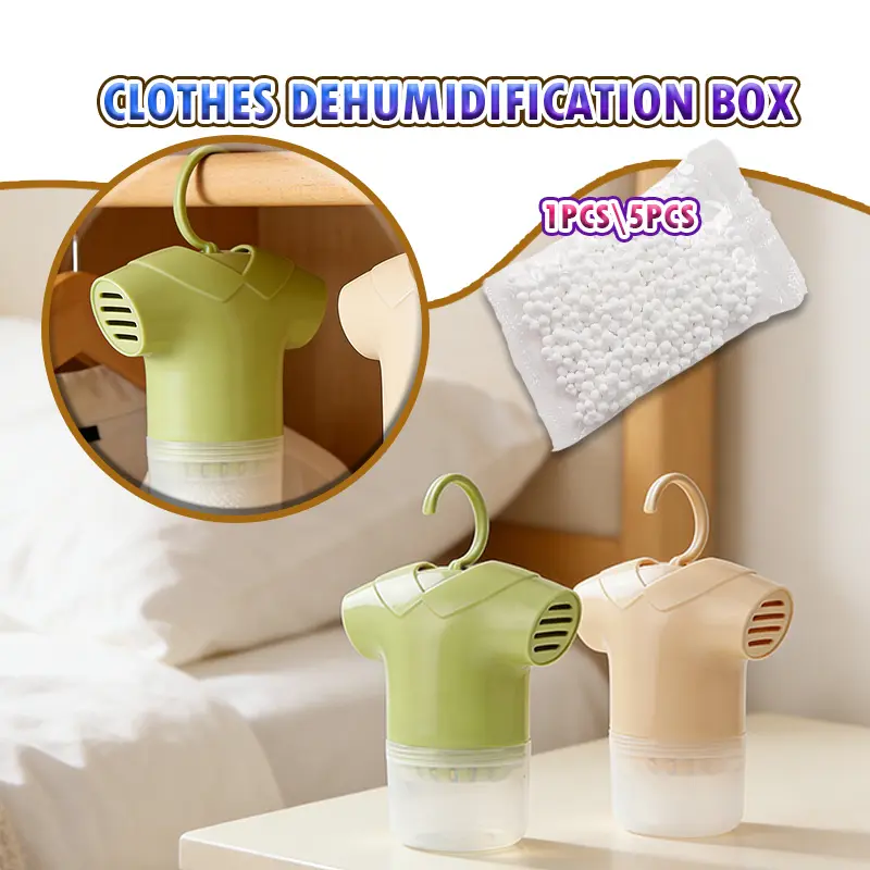 Serap Lembab Ruangan Dehumidifier Lemari Pakaian Anti Jamur Penyerap Air Pengering Kelembapan