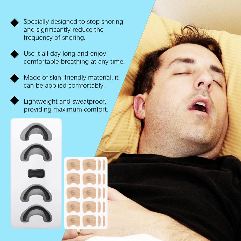 Product Introduction of Nasal Care Set, 1 Box Gentle Ingredients Nasal Strips & Nasal Patch, Portable Nasal Care Products for Home & Travel 8