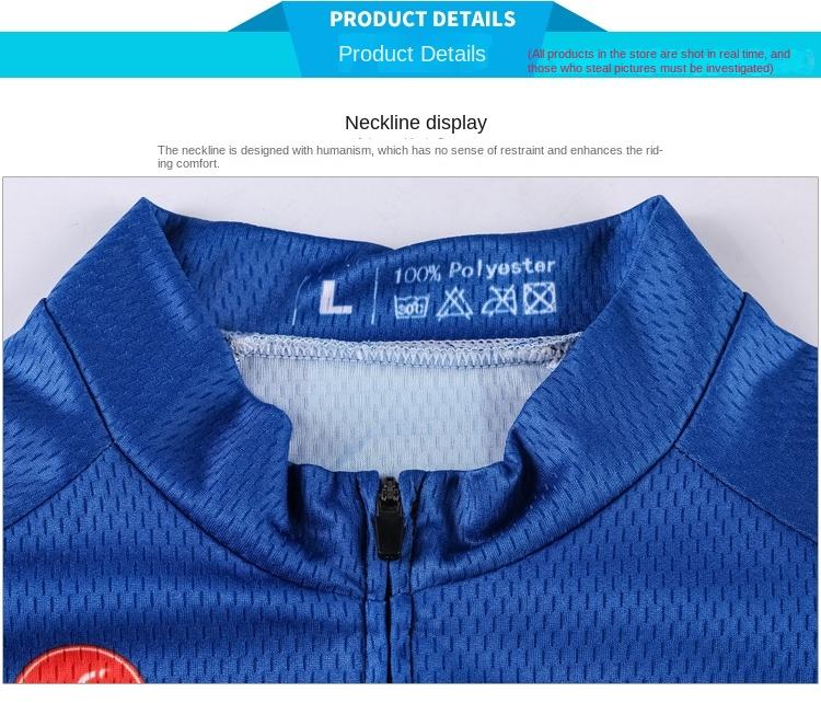 Product Introduction of Quần Áo Đạp Xe, Nw Mùa Hè, Đen Trắng, Thể Thao, Thoáng Khí, Ngắn, Thấm Hút Mồ Hôi, Áo Sơ Mi ngắn Tay Quần Đùi, Bộ Đồ Xe Đạp 7