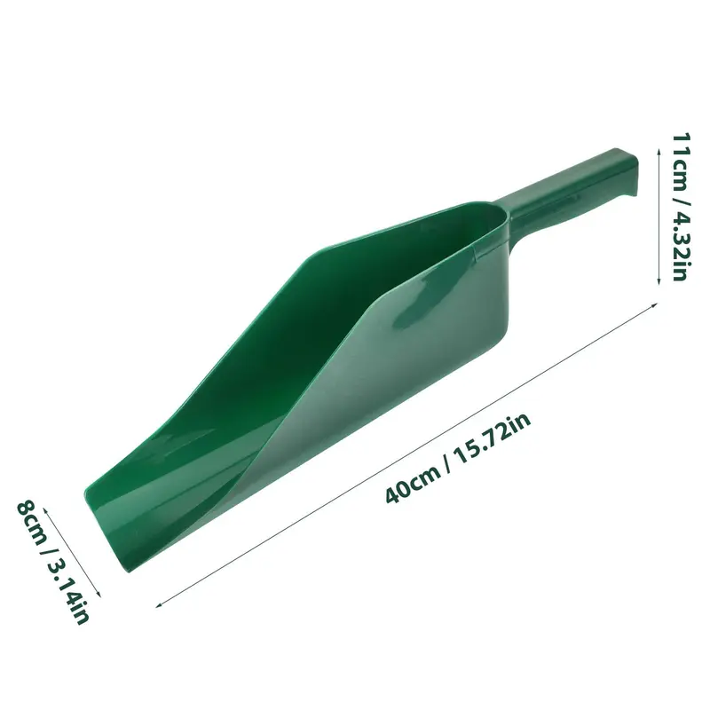 Gutter Scoop Set, Plastic Eaves Shovel, Gutter Shovel, Gutter Cleaning Spoon, Rain Garden Scoop for Gutter Cleaning Tools 1