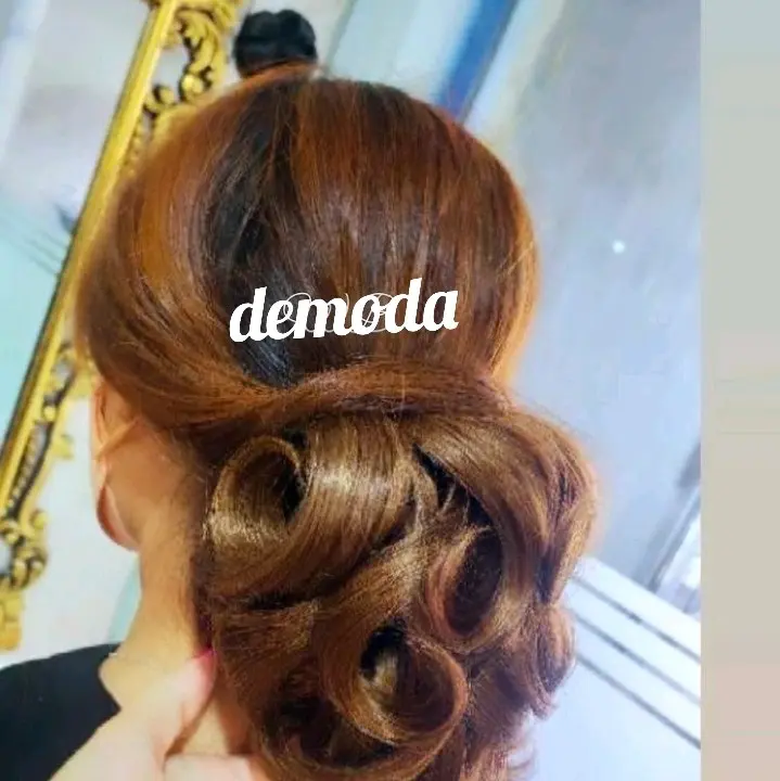 sanggul messy premium / sanggul modifikasi premium / hairdo simpel / hairdo di rumah aja / sanggul modern / sanggul pesta 2