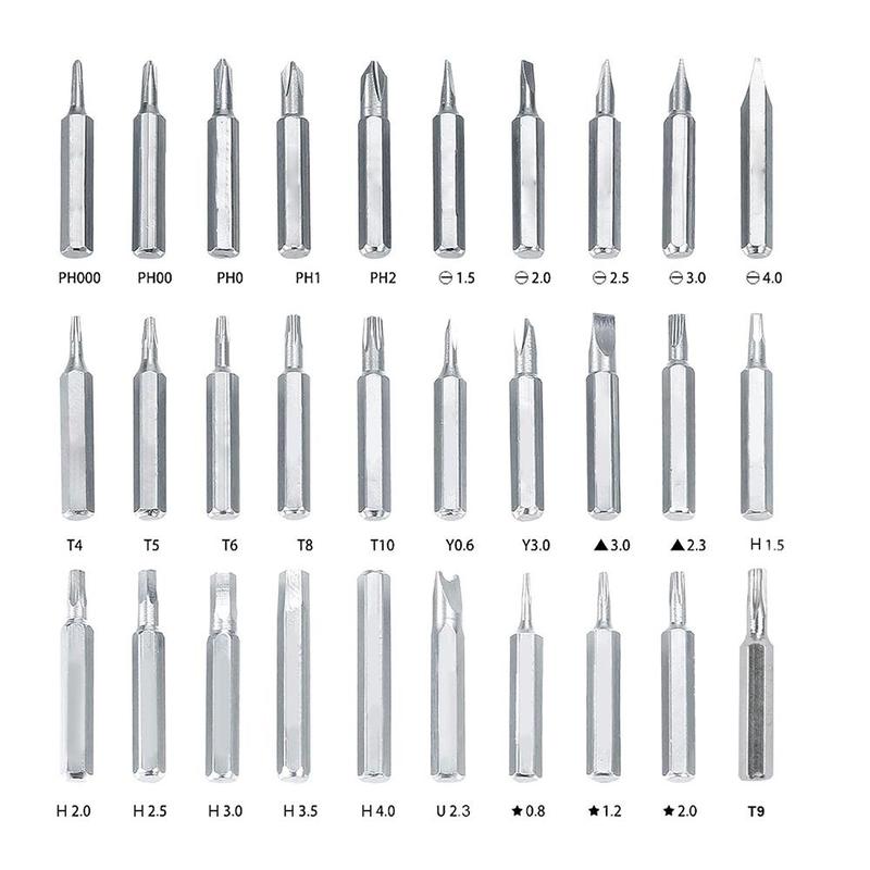 32 in 1 Screwdriver Set, Magnetic Repair Tool Kit with Case for Computer, iPhone, PC, Cellphone, Laptop, Watch, Glasses, Camera Accessories 7