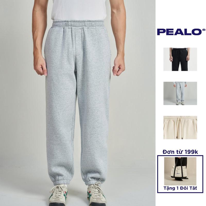 Quần Jogger Nam/nữ thể thao ống rộng unisex, quần Jogger Nam/Nữ chất nỉ bông cao cấp trơn, dày dặn, bo gấu chun - trơn