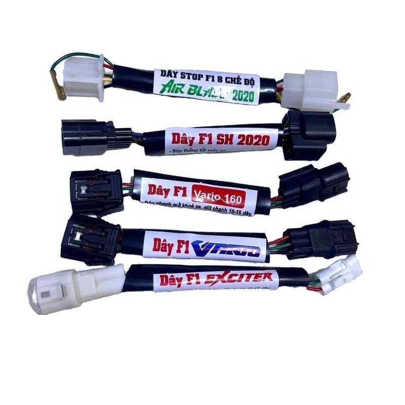 Dây chớp F1 den hậu gắn cho tay ga..và exciter150/155, nvx,novo5,Y15,R15,MT07. Xi Nhan Phụ Kiện Phụ Tùng 1