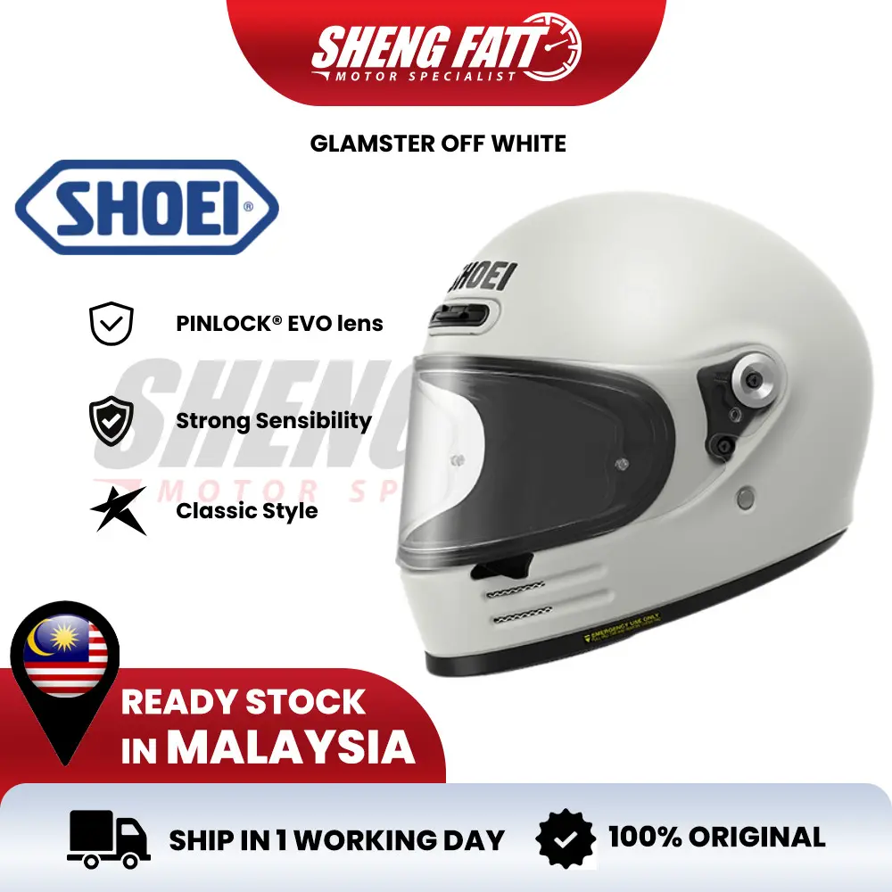 Shoei glamster - TikTok Shop Malaysia