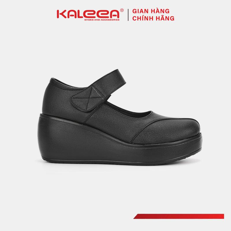 [DEAL MỞ BÁN] Kaleea MO630 - Giày Cao Gót Đế Xuồng Chất Da Mềm Siêu Nhẹ Cao 6cm giày  cao  gót  nữ  9  phân  sang  chảnh block  heels