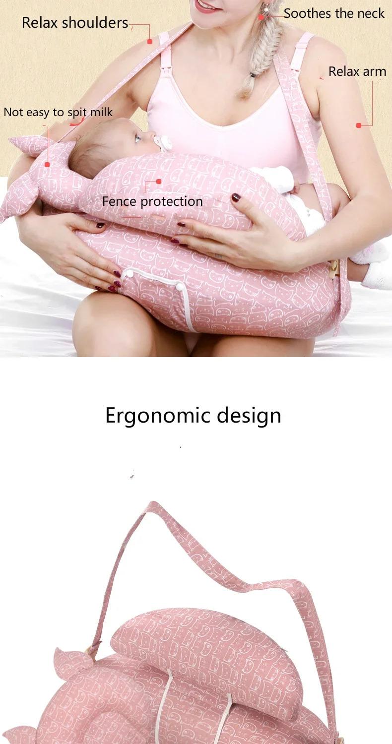 Product Introduction of New Baby Breastfeeding Pillow Multifunctional Newborn Breastfeeding Artifact Maternity Clothes Supplies Baby Accessories Breastfeed Pillow 6