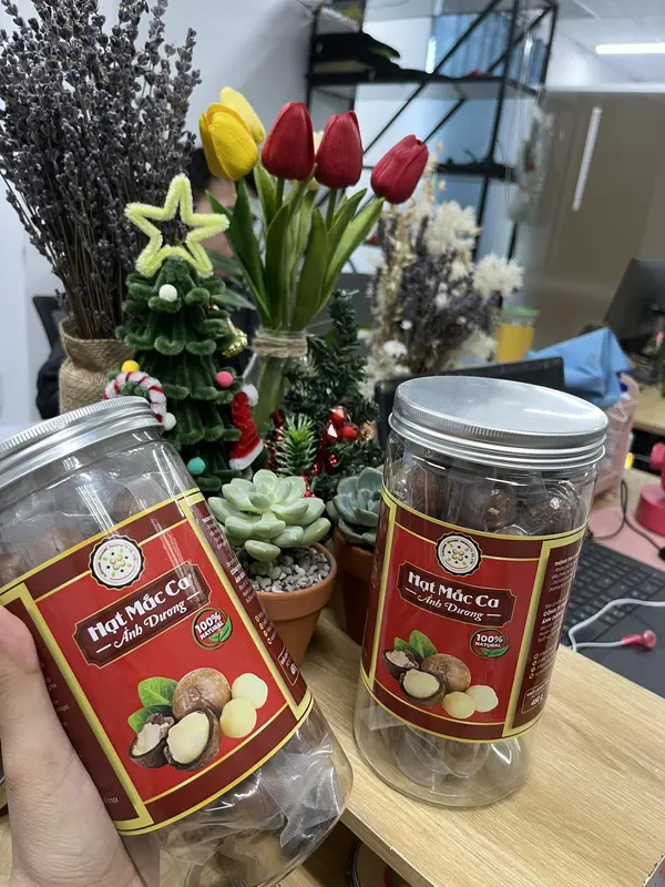 500Gr MACCA sấy-chẻ tay-Có hồ sơ công bố, Xuất hoá đơn công ty đầy đủ - Ánh Dương - Hạt được chẻ tay thủ công - Ăn Vặt, Nuts, Food Cay Snack 2