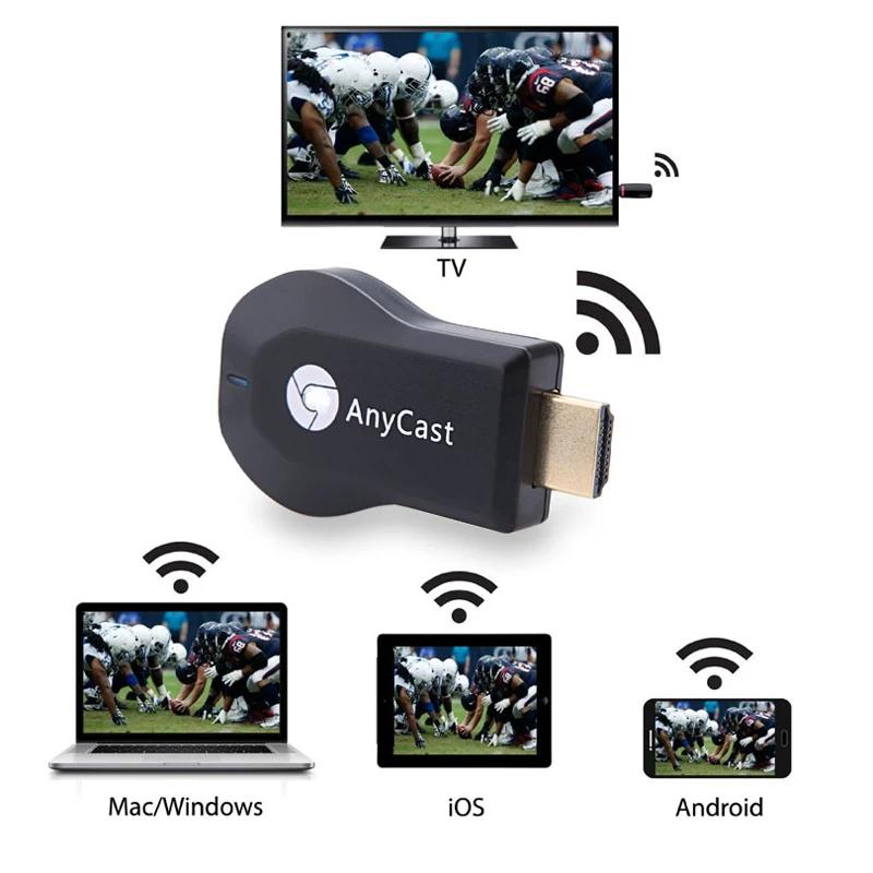 Product Introduction of Miracast Android Dongle Mirascreen Wifi HDMI-compatible Airplay TV Stick Wireless Display Receiver 1080P Media Streamer Adapter 2
