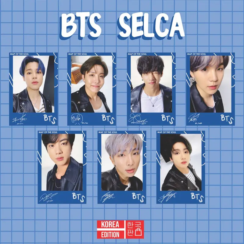 Polaroid BTS Kpop Jungkook Jimin Foto Hiasan Decoration 1