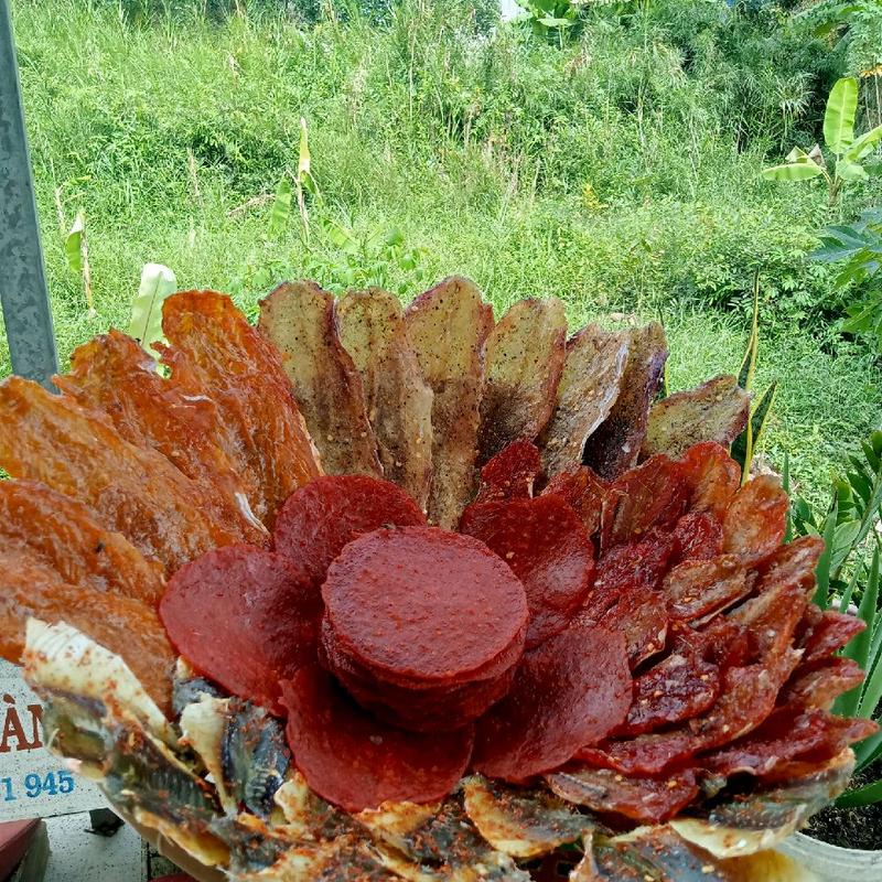 500 g 1 túi food combo 5 loại khô vị mặn ngọt vừa ăn khô cá thu đõ tuổi thơ khô cá phèn đõ khô cá chỉ vàng tẫm ớt khô cá mối rút xương khô cá mối tiêu ớt tất cả đều vị mặn ngọt vua an 500 g moi loại 100 g túi food