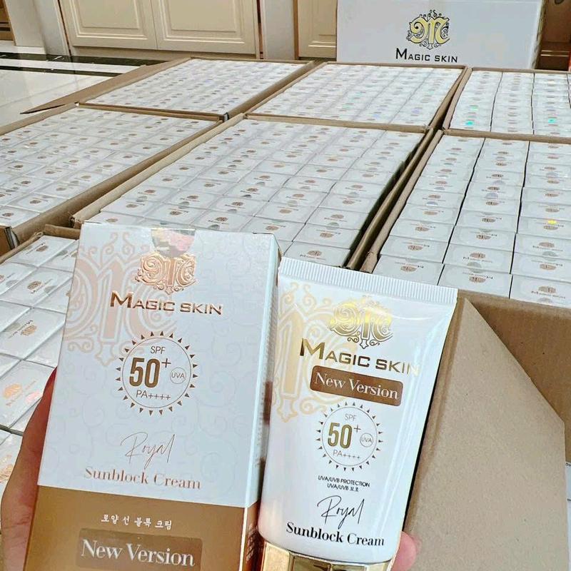 kem chống nắng thảo dược magic skin