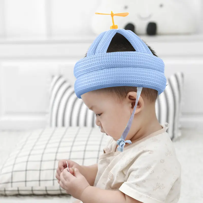 BOWA-Mũ Chống Va Chạm Cho Trẻ Mới Biết Đi, Có Thể Điều Chỉnh, Thoáng Khí, Chống Sốc, Cho Đầu Kem Voi 5