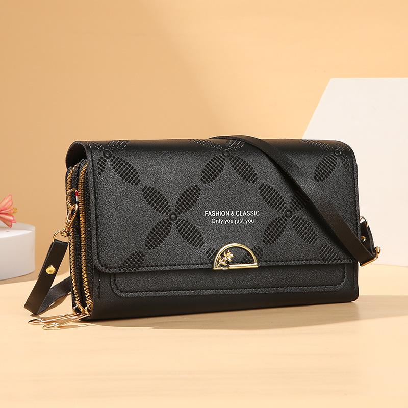 Túi ví đeo chéo vai nữ dễ thương chất lượng giá rẻ thời trang rộng rãi đựng tiền điện thoại giấy tờ thẻ xinh đẹp SANTOT TXV15 Bag Da Đeo Vai ví nữ