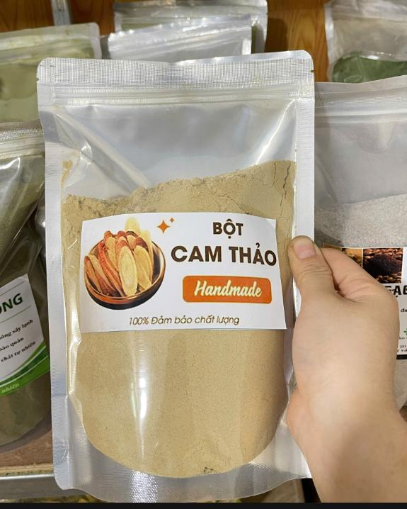 1Kg bột cam thảo hữu cơ-tắm trắng dưỡng da 2