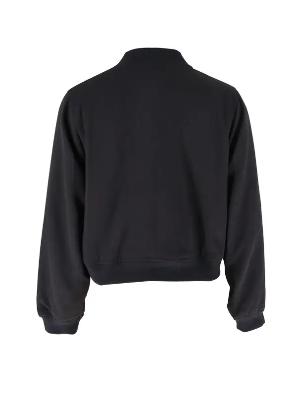 Women's Plain Flap Pocket Crop Bomber Jacket, Designer Jacket, Fitted Casual Comfort Long Sleeve Button Front Varsity Jacket, Lady Outerwear for Daily Wear, Womenswear, Coat, Winter Top, Longsleeves Tops for Women, Womenswear, Clothes for Women 3