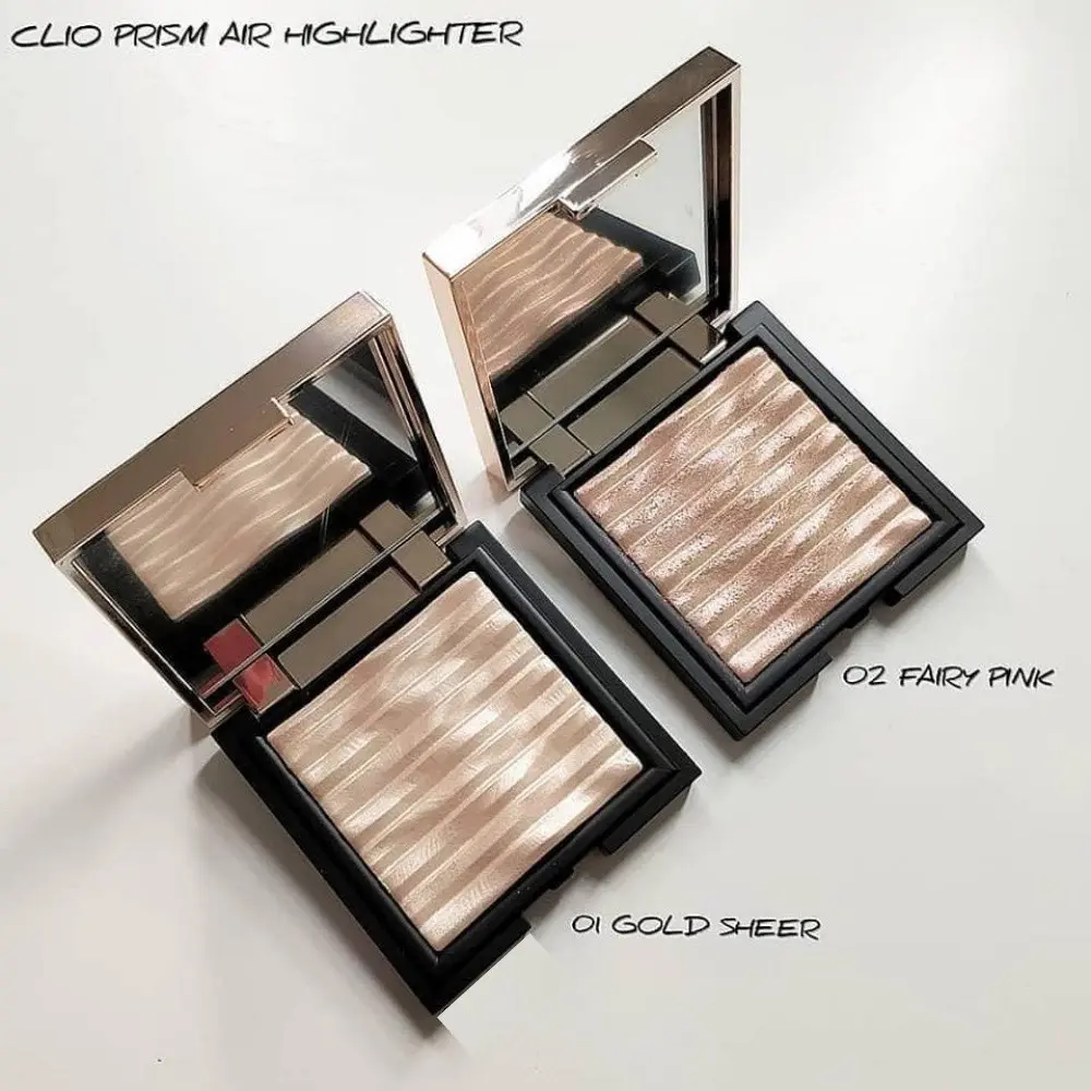 Phấn bắt sáng Clio Prism Highlighter Duo tone 01