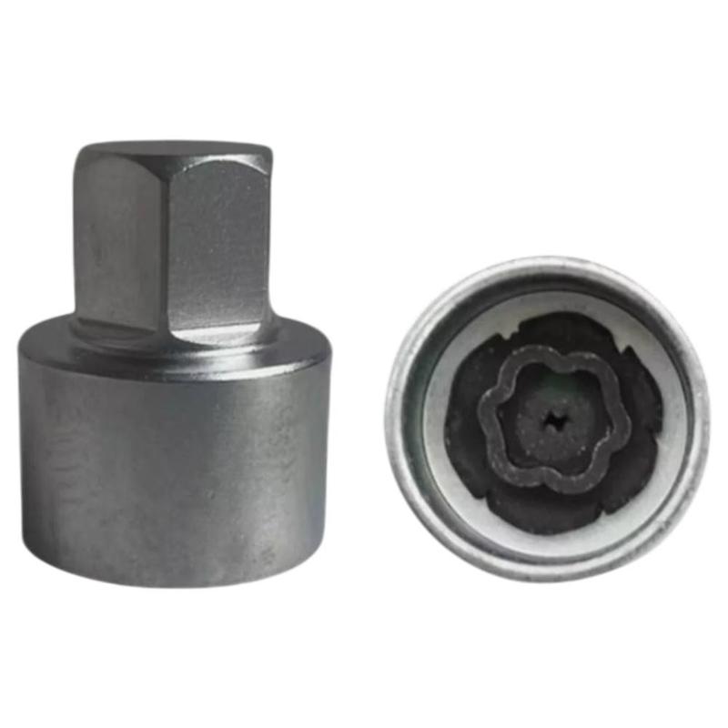 <New Product Launch> 1pcs Locking Wheel Nuts Key Anti-Theft Car Wheel Nuts Key for BWM for X1 X5 X6 4