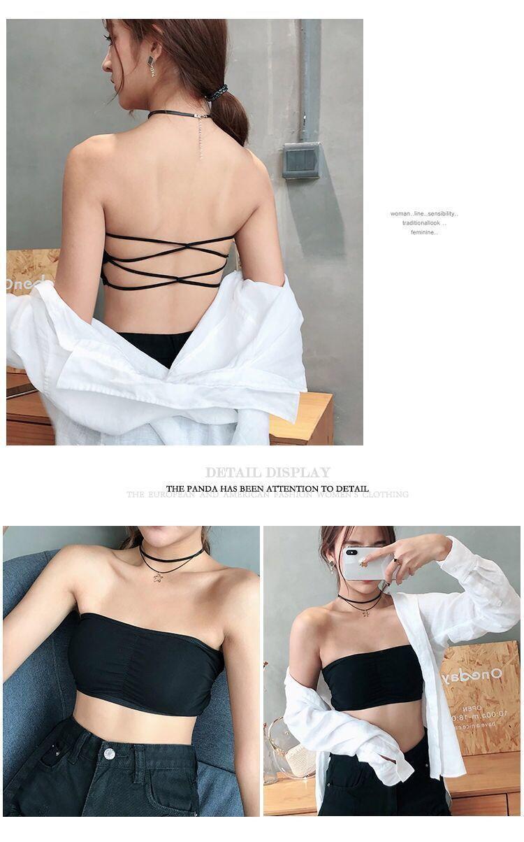 Product Introduction of Strapless Push up Anti-Slip Girl's Underwear Thin Student Tube Top Tube Top Anti-Slip Backless Bra Internet Hot 16