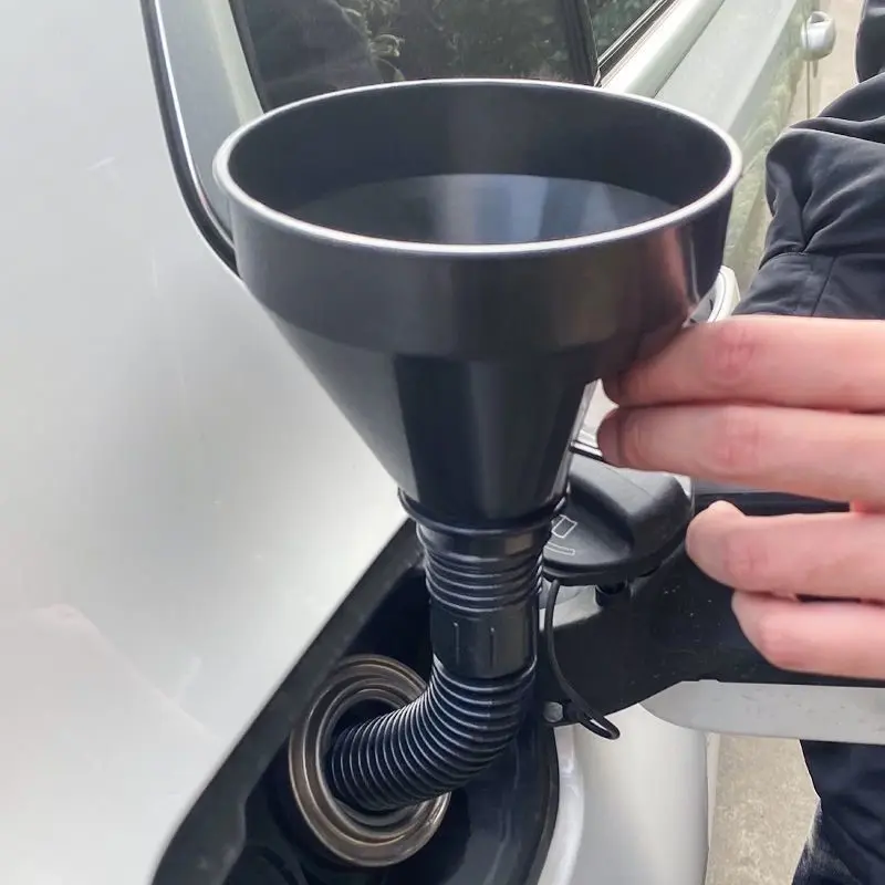 Corong Bensin Oli Minyak Premium - Carzkool Nozzle Corong Air Minyak Bensin Funnel