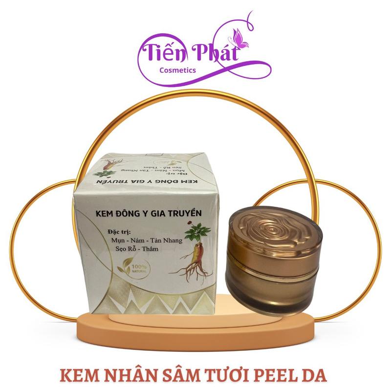 Kem cao sâm lạnh peel da mụn nám mộc thiên phát 2