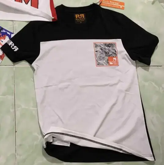 Áo thun nam nữ rock reviva,chất liệu cotton co dãn 2 chiều