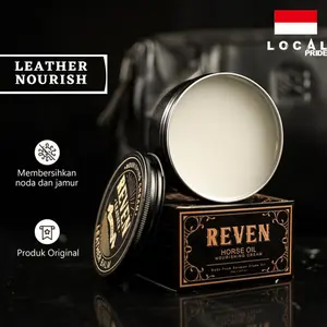 Pembersih Tas Dompet Kulit untuk Perawatan Produk Asli Reven Leather Balm 100ml Original Premium